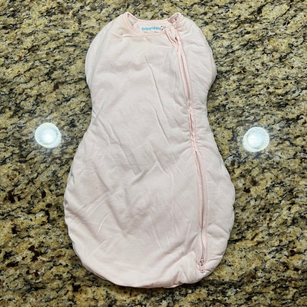 Happiest Baby SNOO Sack Baby Swaddle Sleep Sack Pink Size Small 0-2 Months